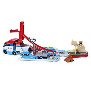 Paw Patrol Launch’N Haul PAW Patroller, Transforming 2-in-1 Track Set for True Metal Die-Cast Vehicles