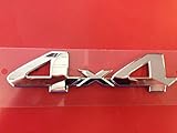 4X4 3D Emblem Badge Side Door Fender Auto Emblem