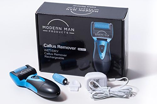 Rechargeable Electric Callus Remover - Foot File for Scrubbing Feet with Free Replacement Grinding Heads for 5 Years