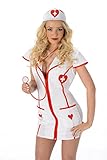 Women's Sexy Nurse Costume - Halloween (L)