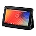 Acase Premium PU Leather Case with Multi-View Stand for 10-Inch Google Nexus, Black (ACS-1005PUBK-GN10-AS)