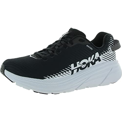 Fashion Hoka Sneakers Black HOKA ONE ONE Rincon Black/White D (M