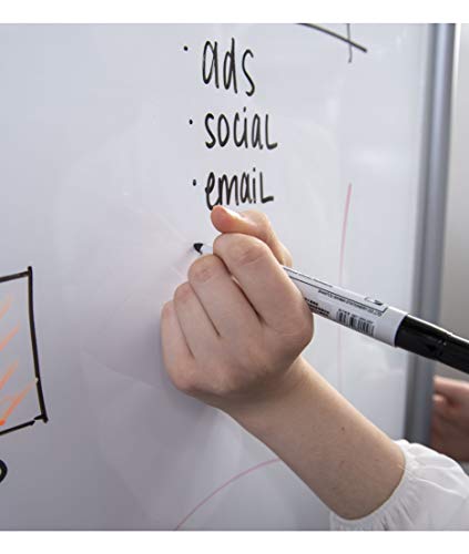 Mobile Magnetic Whiteboard Room Divider (3)
