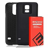 SHENMZ Samsung Galaxy S5 Battery, 7800mAh Extended Battery Replacement and Black Back Cover and TPU Case for The Galaxy S5 [I9600, G900F, G900V (Verizon), G900T (T-Mobile), G900A (at&T)]