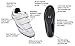 Tommaso Pista 100 SPD & Peloton Shoes for Women—2 in 1—Road Bike & Indoor Cycling Shoes for Both Delta & SPD Cleats—Peloton Bike Accessories—No Cleats—White—Size 7US—37EU