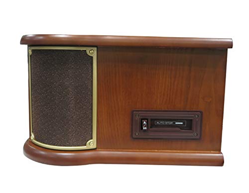 Denver MRD-51 DAB+, FM/AM radio met cd, cassette- en platenspeler, houtlook - Image 4