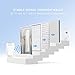 Wireless Doorbell, AVANTEK Waterproof Chime Kit, Operating at 300 Meters, 2 Plug-in Receivers, 36 Melodies to Choose From, 4 Volume Levels, Black (DB-12W1)