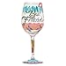 Lolita Best Friends Always Artisan Painted Wine Glass Gift