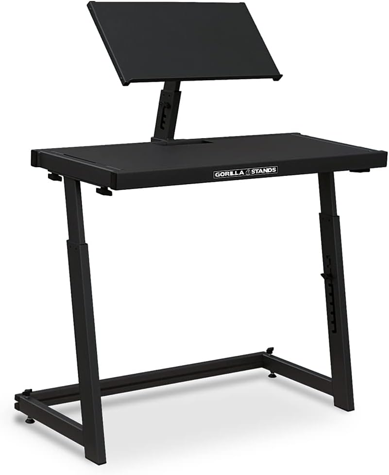 Gorilla Stands DS-1 DJ Deck Stand CDJ Controller Laptop Workstation