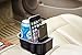 Custom Accessories 91129 Black Mobile Device Organizer with Cup Holder