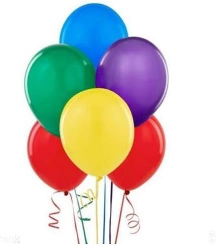 Assorted Color Premium Latex Balloons (30cm) Pack of 10 - Vibrant Party Decorations for Birthdays Weddings, and Events - Image 3