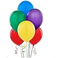 Unique Latex Party Balloons, 12", Assorted Colors