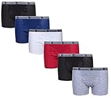 'Black Bear Boys\' Boxer Briefs (Pack of 6), Assorted Solids, Small / 4-6'