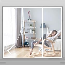 Transparent Reversible Left or Right Side Opening