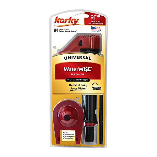 Korky 818Z WaterWISE Toilet Fill Valve and Flapper Kit Save Water and