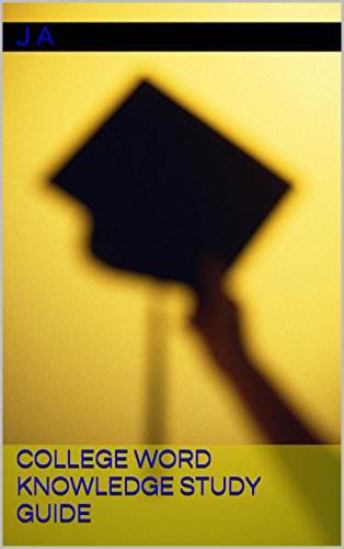 Manual College Word Knowledge Study Guide - 