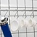 EAONE 40 Pack Small S Shaped Hooks, Heavy Duty Stainless Steel S Hooks Rack Hangers for Hanging Kitchenware Pan Pots Utensils Clothes Bags Towels Plants, Silver