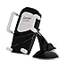 Car Mount, Gaoye Car Accessories Windshied Car Mount Universal Adjustable Car Cradle Strong Suction Cup Phone Holder for iPhone Samsung HTC Moto Sony Smartphones Gps Holder (Grey)