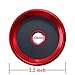iFJF Aluminum Red Extended Run Gas Cap Adapter for Honda Generator EU20i,EU10i EU1000 EU1000i EU2000 EU2000i EU3000 EU3000i Handi,Champion 2000watt,Westinghouse 2200watt WH2200iXLT Generators