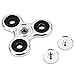 ATESSON Fidget Spinner Toy Ultra Durable Stainless Steel Bearing High Speed 2-5 Min Spins Precision Metal Material EDC ADHD Focus Anxiety Stress Relief Boredom Killing Time Toys