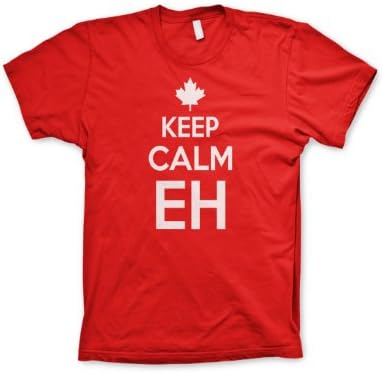 Keep Calm eh shirt Chive on tshirt canada shirt funny tshirt Canadian NHL hockey, 3X-Large