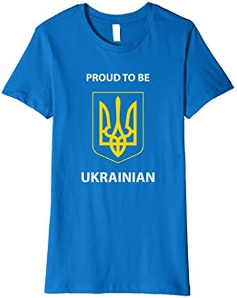 Women's Proud To Be Ukrainian Shirt - Best Shirt From Ukraine Medium Royal Blue