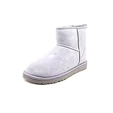 UGG Australia Womens Classic Mini Crystal Bow Boot