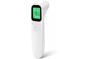 Infrared Thermometer for Adults and Kids, Digital Thermometer with Fever Alarm & Mute Mode, Fast Accurate Result, Easy to Use