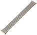 Voguestrap TX921Y Allstrap 15-19mm Gold Long-Length Tapered Expansion Watchband