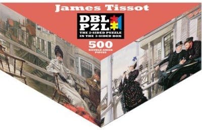 James Tissot DBL PZL - 500pc Double-Sided Jigsaw Puzzle by Pigment & Hue by DBL PZL