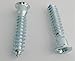 7 mm x 50 mm Highpoint Confirmat Screws-25Pcs-, Pozi-Flat Head, Zinc-Fin- 25PK
