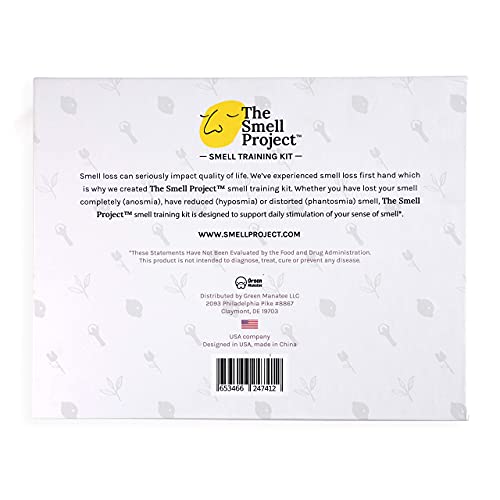 The Smell Project Smell Training Kit Essentials Olfactory Training