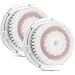 Korsmall Facial Cleansing Brush Heads, Fits Mia, Mia2, Mia3 (Aria), Smart Profile, Alpha Fit, Pro, Plus and Radiance Cleansing Systems (Radiance Brush Head), Pack of 2