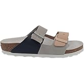 Birkenstock Arizona Split Unisex Shoes Size 5, Color: Mineral/Light Rose/Green