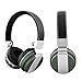 Alltrum Foldable Over-Ear Headphone,Wireless Headsets With Built-in Mic, Stereo Sound,Lightweight,Comfortable Wearing Feeling,Noise Reduction,SD Card,Wired Modes for Phone / PC,Greenthumb 1