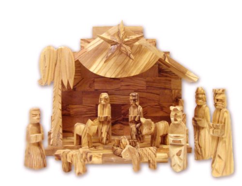 Olive Wood Silent Night Nativity™