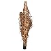 Kurt Adler 20-Light Gold Rattan Star Treetop