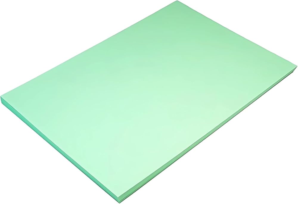 Hawksbill Pale Green Paper A4 80 GSM 100 Sheet Pack Copier Printer