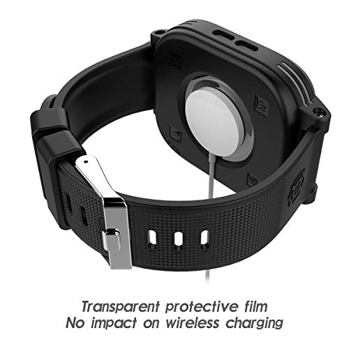 Waterproof Apple Watch Case 40mm Series 6 / SE / 5 / 4 with Premium Bands, Builtin Screen