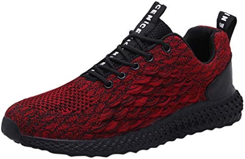 Men's Sneakers Sport Baseball Shoes Fashion Breathable Sneakers Mesh Soft Sole Casual Athletic Lightweight