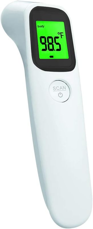 SCIAN Forehead Thermometer - Digital Medical Thermometer Instant Accurate Reading, Infrared Thermometer for Fever - Baby Kids, Children, Adults, Infants, Toddlers