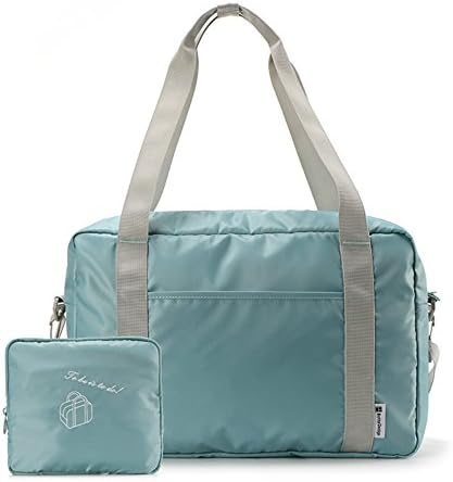 Foldable Travel Duffel Bag Luggage Sports Gym Water Resistant Nylon