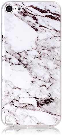 Pod 5 case,iPod Touch 6 Case,New Arrival White Marble Texture Design Clear Bumper TPU Soft Case Rubber Silicone Skin Cover for Apple iPod Touch 5th/6th Generation