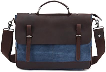 Ubager Casual Laptop/ Computer Backpack Highschool Massenger Shoulder Handbag (navy Blue)
