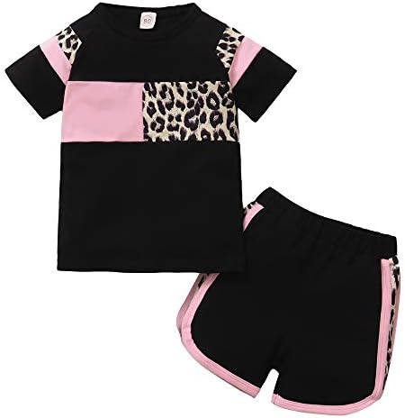 Toddler Child Lady Garments Toddler Shirt High Child Lady’s Clothes Sports activities Shorts Set Summer time Child Lady Outfits
