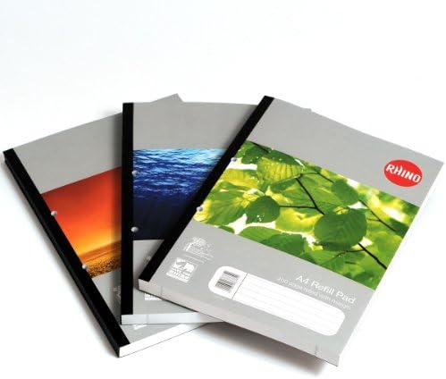 Varsity V4DCNM-6 A4 Narrow Ruled and Margin Refill Paper Pad, 400 page