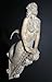 Nautical Tropical Imports Sea Siren Mermaid Marinea Figurehead Hanging Wall Sculpture in Roman Stone Finish