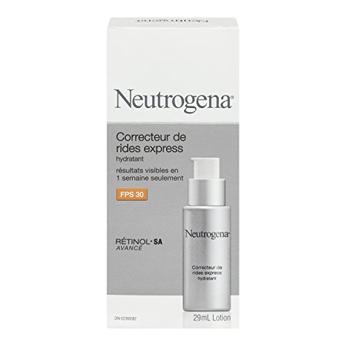 Neutrogena Anti Aging Retinol Face Cream SPF 30, Rapid Wrinkle Repair Moisturizer, 29 ml