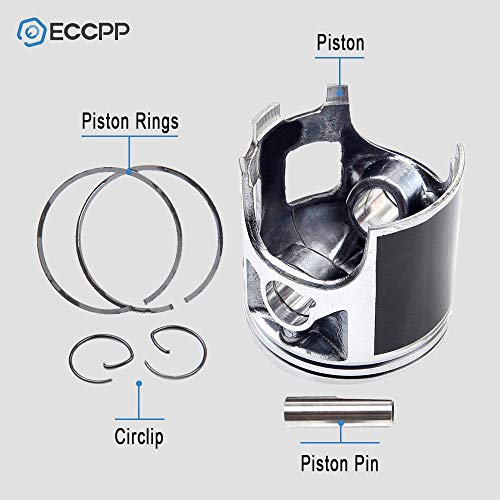 image for ECCPP New Cylinder Piston Ring Gasket for 1988-2006 Yamaha Blaster 200