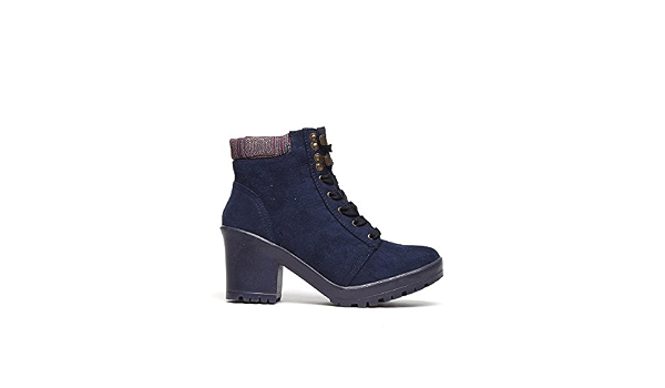 Capa de Ozono Botín Azul Marino Botin para Mujer Azul Talla 23.5 :  Amazon.com.mx: Ropa, Zapatos y Accesorios